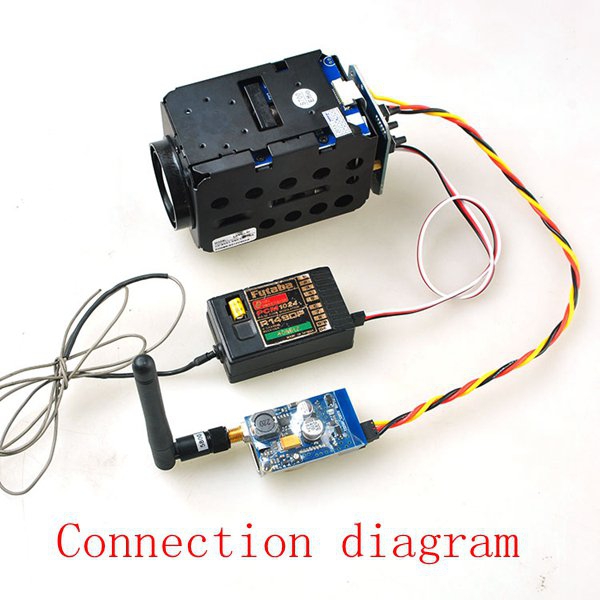 FPV 36X Zoom 700TTL Camera For 1.2G/5.8G Telemetry