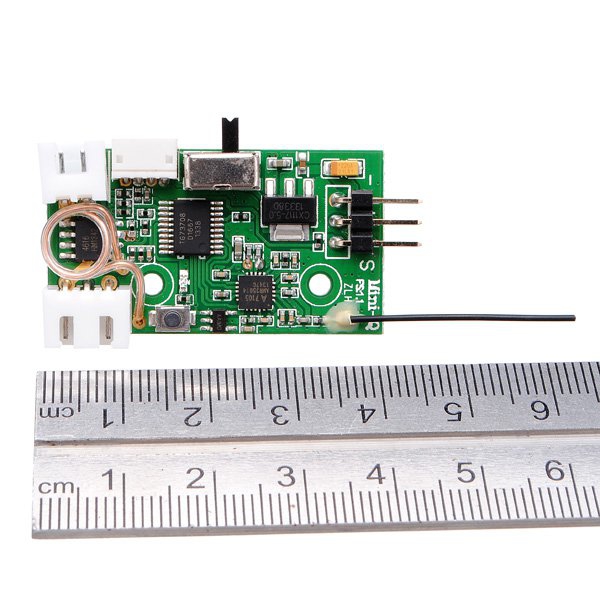 SINOHOBBY Mini-Q3 FS 7.4V Receiver 1/28 Brushed RC Drift Parts V28-047