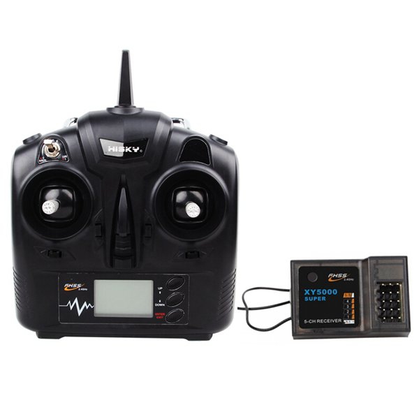 Hisky H-4Q 2.4G 4CH 3Axis/6 Axis Gyro LCD Transmitter 