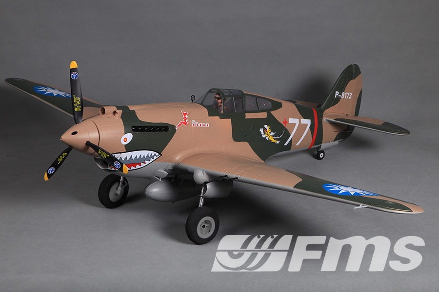 FMS P-40B P40B Flying Tigers 1400mm Wingspan Warbird PNP