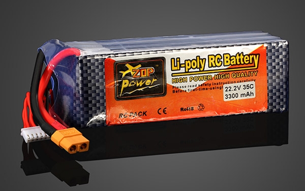 ZOP Power 22.2V 3300mAh 35C Lipo Battery XT60 Plug