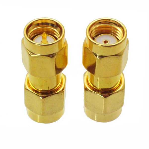 SMA Male to RP-SMA Male Adaptor RF Connector Straight