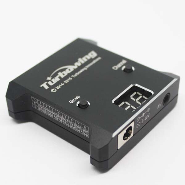 Turbowing 5.8g 32CH AV Wireless Receiver 5-28V