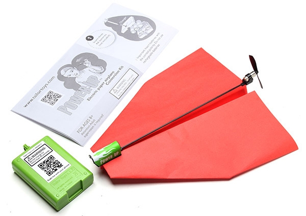 Power Up 1.0 Electric Paper Airplane Conversion Kit