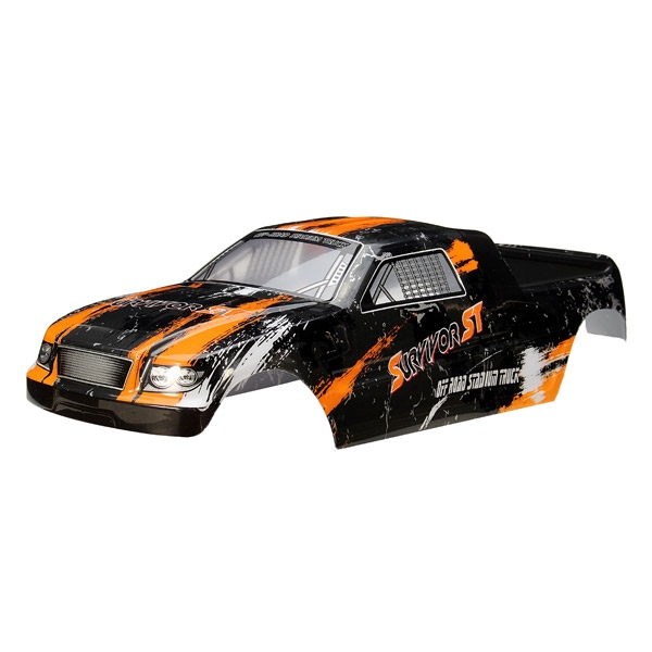 HBX 1/12 12684 Truggy Body Shell Orange SURVIVOR ST Car Part