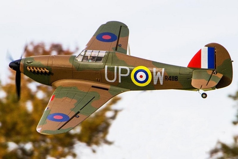 Dynam Hawker Hurricane 1250mm 49 Wingspan RC Airplane PNP"