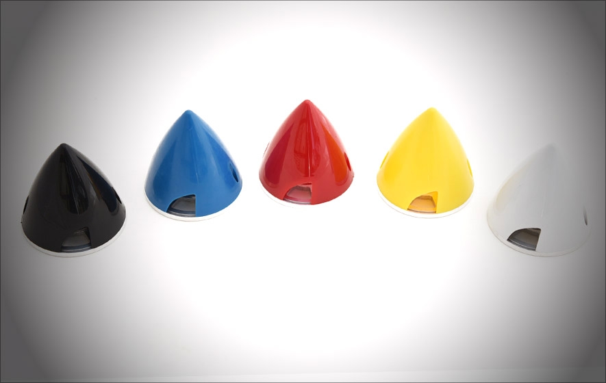 Gemfan 75mm Plastic Propeller Spinner With Aluminum Alloy Base 5 Colors