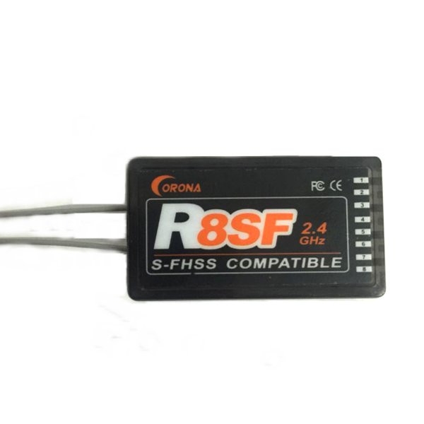 CORONA R8SF S-FHSS 2.4G 8CH Compatible Receiver for Fuataba T6J T6K T8J T10J T14SG T18MZT 18SZ