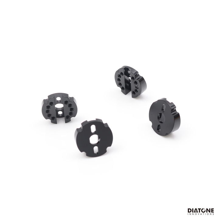 Diatone 12 Degree Inclined Motor Mount For 1306 1804 Motor 2PCS 12mm Motor Mount Bolt Holes