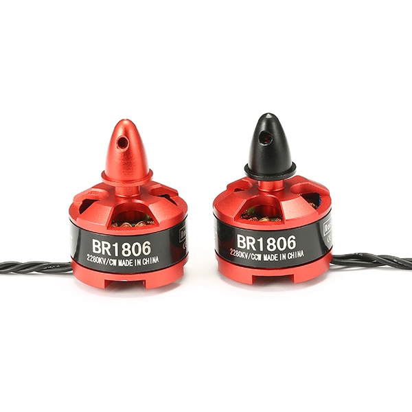 4X Racerstar Racing Edition 1806 BR1806 2280KV 1-3S Brushless Motor CW/CCW For QAV250 ZMR250 260