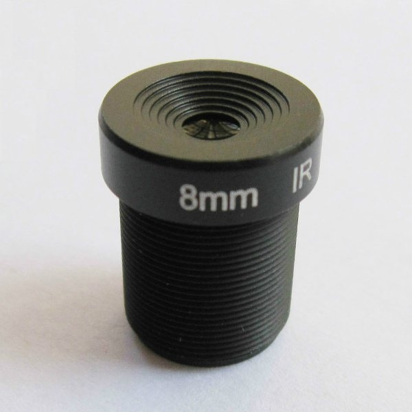 8MM 3MP 1/2.7 M12 45 Degree IR Sensitive FPV Camera Lens