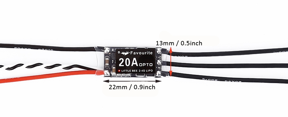 Favourite LittleBee 20A 2 - 4S Mini ESC