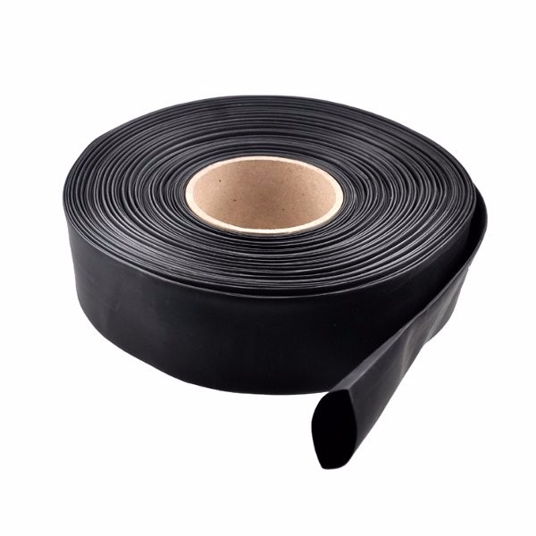 1m PVC Heat Shrink Tubing Black  30/40/46/50/60/70/86mm Wide For Lipo Battery 