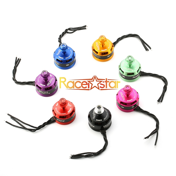 4X Racerstar Racing Edition 2205 BR2205 2600KV 2-4S Brushless Motor Pink For 210 X220 250 280