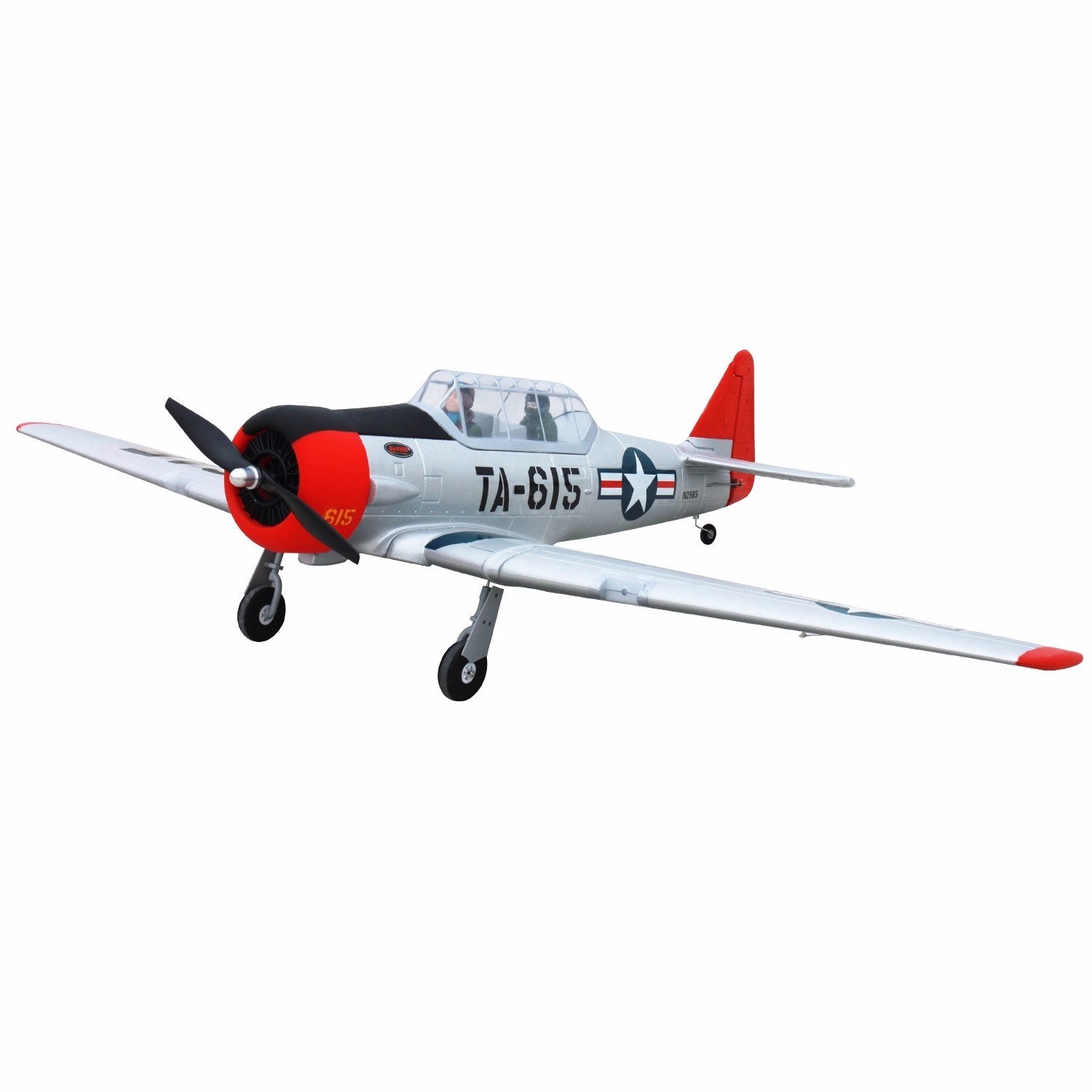 Dynam AT-6 Texan 1370mm Wingspan EPO Warbird RC Airplane PNP