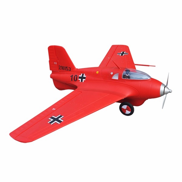 AF Model Me-163 Komet Red 950mm High Performance Rocket Fighter PNP