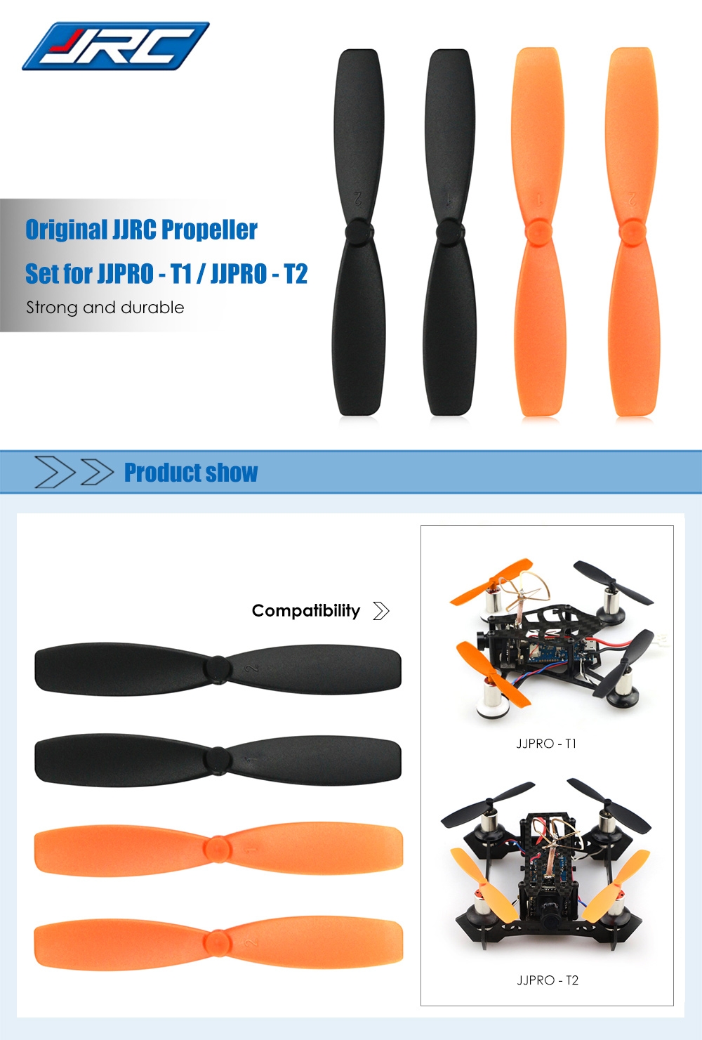 Original JJRC Propeller for JJPRO - T1 / JJPRO - T2