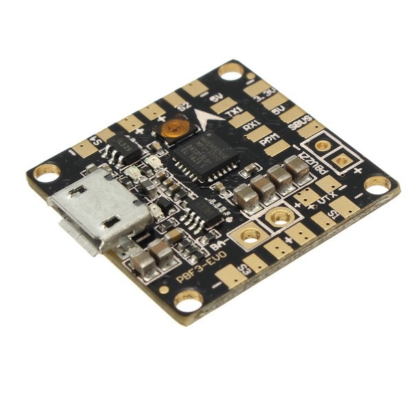 Mini 20x20mm PBF3 EVO 6DOF F3 Flight Control Board with MPU6000 SPI 5V 3A BEC Support Soldering ESC 