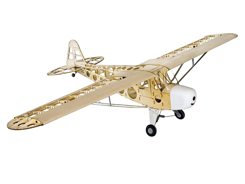 Piper J-3 Cub 1800mm Wingspan Gas Electric Dual Power Balsa Wood RC Airplane KIT