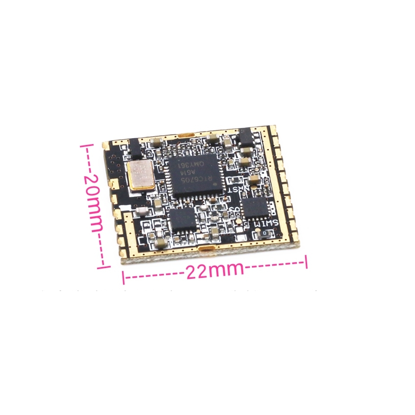 LANTIAN BS58400 58400 5.8G 40CH 20mW/30mW/200mW/400mW Switchable FPV VTX Mini AV Transmitter DIY