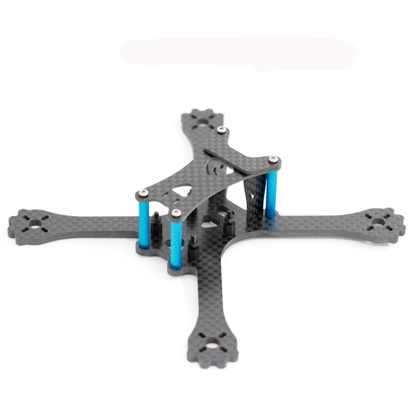 A-max Anura 134X 134mm Wheelbase 3mm Arm Carbon Fiber FPV Racing Frame Kit 25g