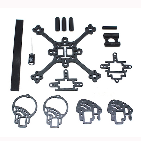 HBT99 99mm Wheelbase 3mm Arm 3K Carbon Fiber FPV Racing Drone Frame Kit 12.8g