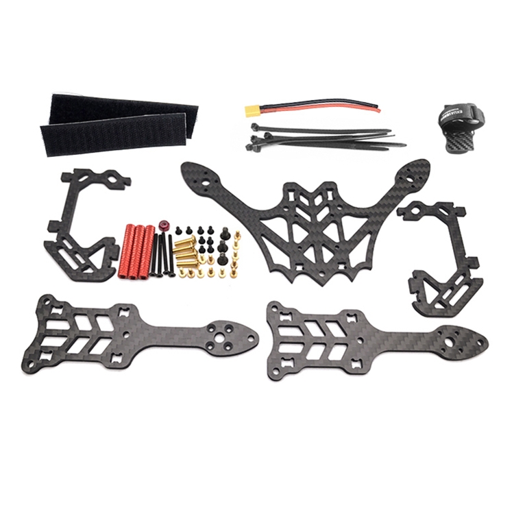 EXUAV Y120S 120mm Mini FPV Racing RC Drone Frame Kit Support Runcam Micro Swift Micro Sparrow