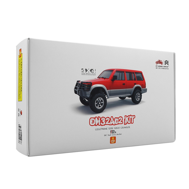 Orlandoo-Hunter 1/32 DIY Assembly Car Kit RC Rock Crawler OH32A02 With Electronic Parts