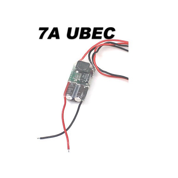 5.5-33V/7A UBEC Power Supply As Airplane Accessory