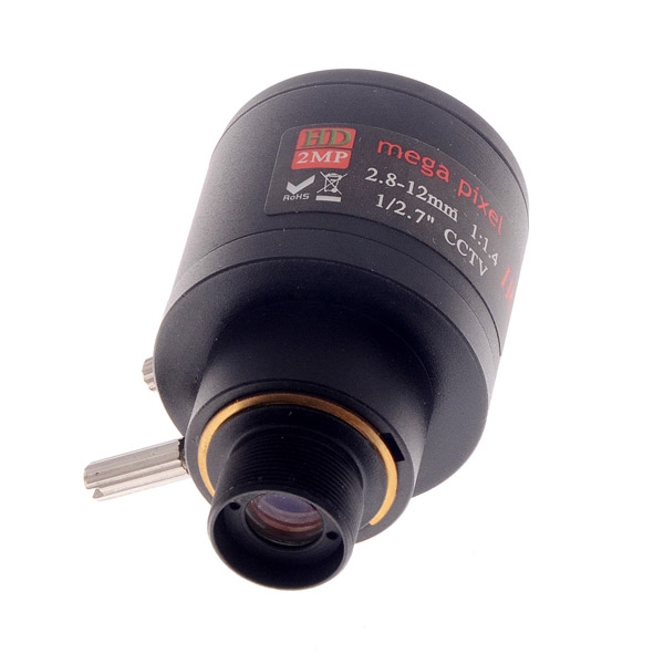 700TVL 2.8-12mm 1/3 Sony CCD Manual Zoom Camera Lens FPV"