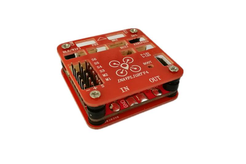 INAV FLIGHT F4 Flight Controller Built-in OSD & Battery Voltage Current Monitor For FPV RC Airplane