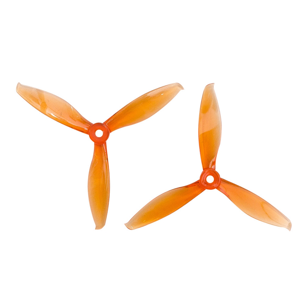 2 Pairs Gemfan Flash 5149 3-blade Propeller 5mm Mounting Hole Compatible POPO System For RC Drone