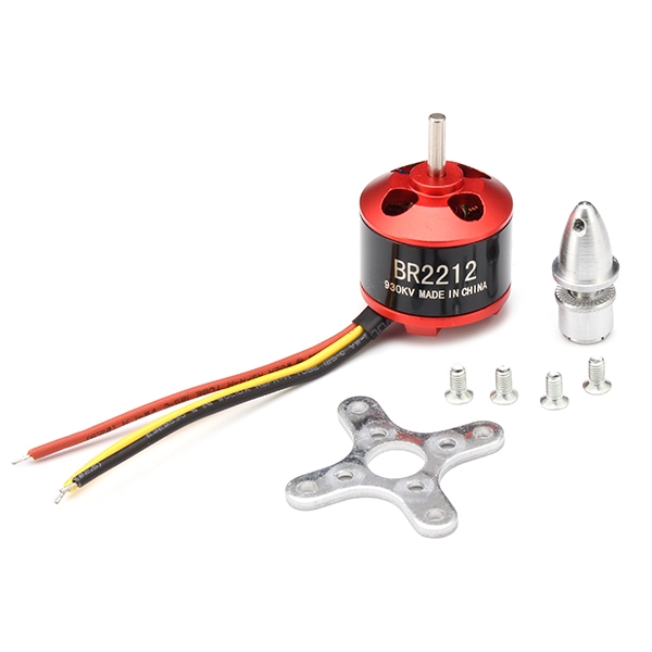 2 PCS Racerstar BR2212 930KV 2-4S Brushless Motor For RC Models