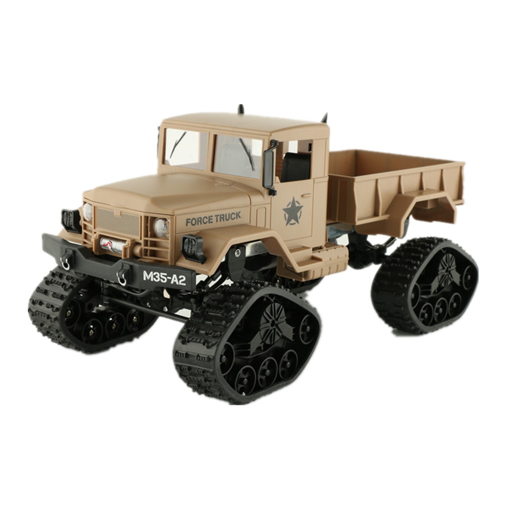 Fayee FY001B 1/16 2.4G 4WD Rc Car Brushed Off-road Truck Snow Tires With Front Light RTR Toy