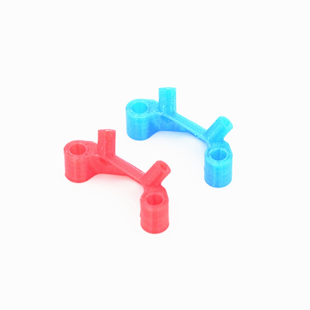 Realacc 15.5*39*16.5mm TPU SMA Mount/RX Antenna Fixing Seat for 31mm Spaced Frames Red/Blue