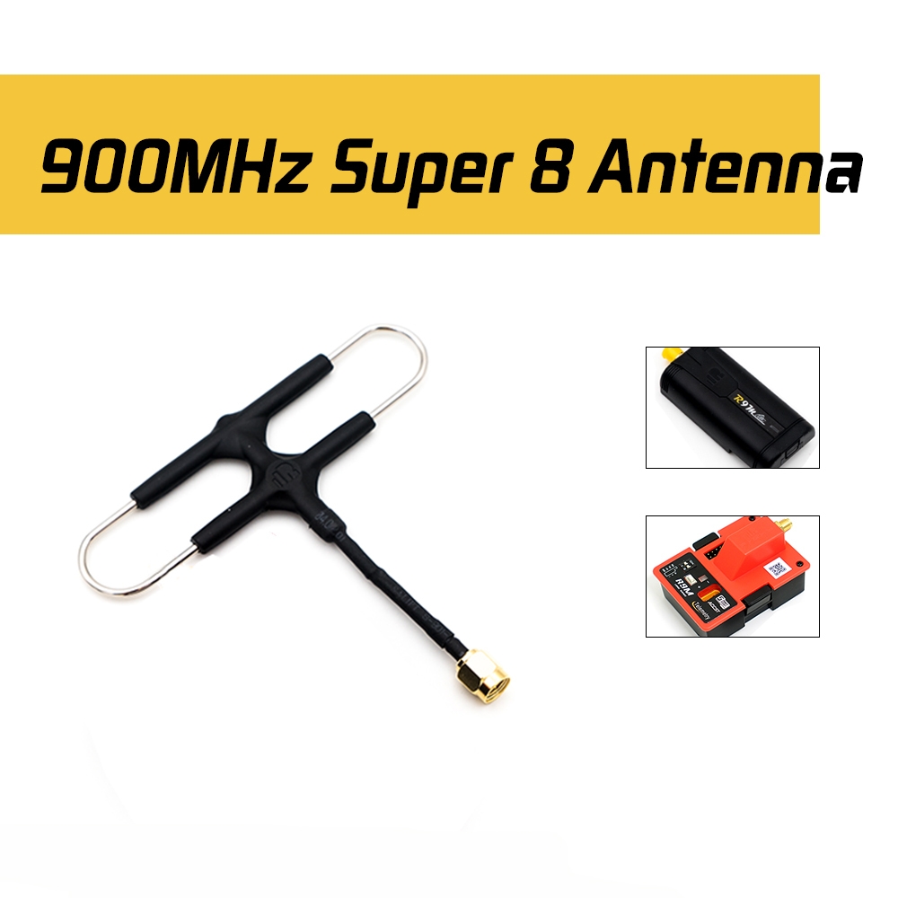 Original FrSky 900MHz Super 8 Antenna for R9M / R9M Lite Module