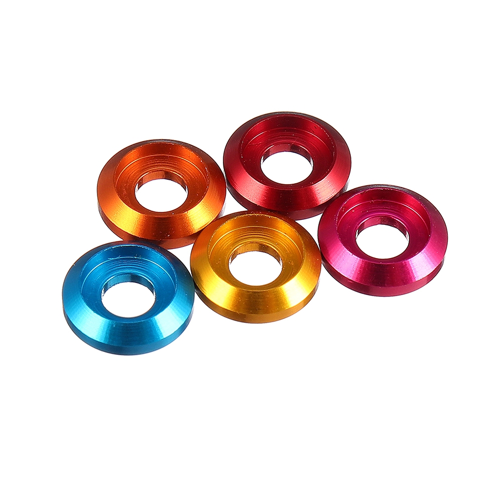 20 Pcs URUAV Hexagonal Washer Aluminum Alloy Multicolor for RC FPV Racing Drone