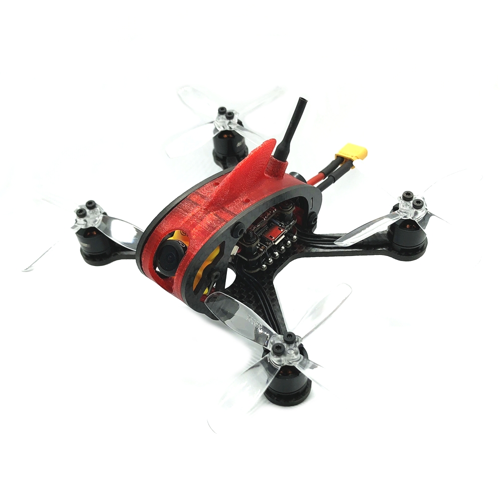 FullSpeed Leader 2.5SE 120mm FPV Racing Drone PNP F3 OSD 28A BLHELI_S 2-4S 600mW Caddx Micro F2