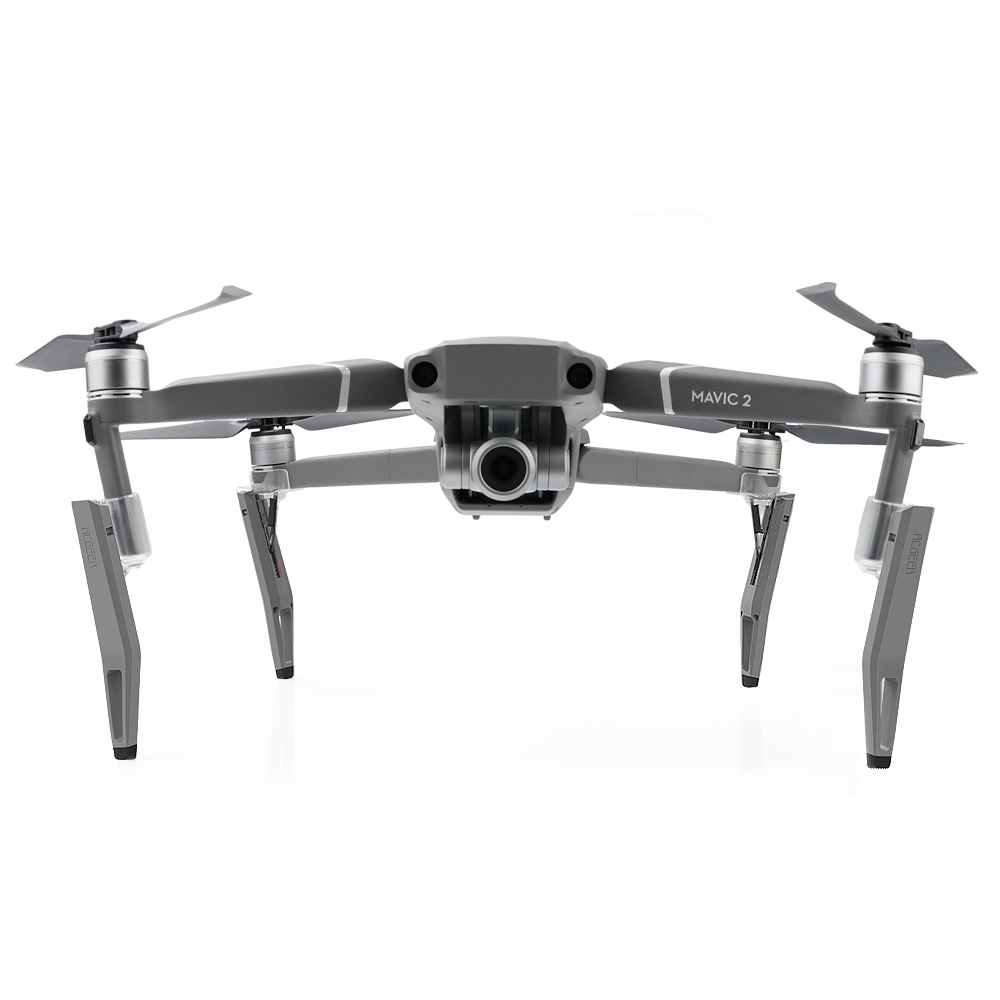 Built-in Spring Heighten Raise Extended 80mm Anti-shock Landing Gear Skid for DJI mavic 2