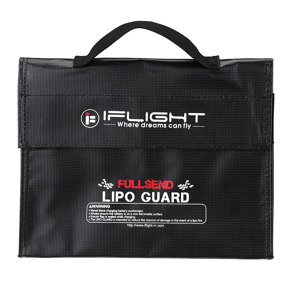 IFlight 240X180X65mm Fire Retardant LiPo Battery Pack Portable Explosion Proof Safety Bag