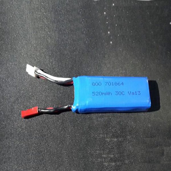 Hisky HCP100S RC Helicopter Parts 7.4V 520mAh 30C Upgrade Battery 