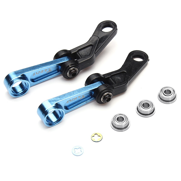 Tarot 450 FBL Metal SF Control Arm Blue TL45113-01