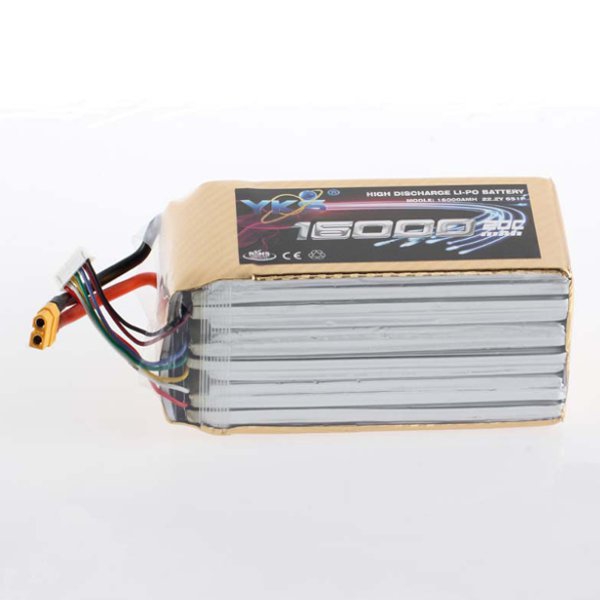 YKS W247 22.2V 16000MAh 20C 6S1P Li-Po Battery For Multi Rotor Frame