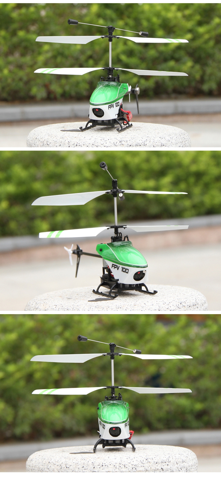 Walkera FPV 100 4CH 5.8G Mini Lama Helicopter With Devo F4 Mode 2