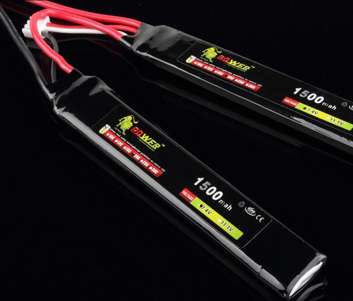 Lion Power 7.4V 1500MAH 20C 2cell RC Lipo Battery 