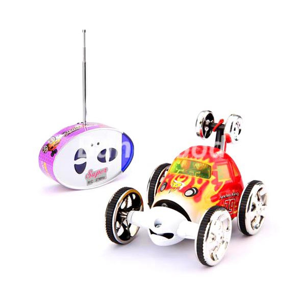 360 Degree Spin Rc Radio Wheelie Stunt Car Set