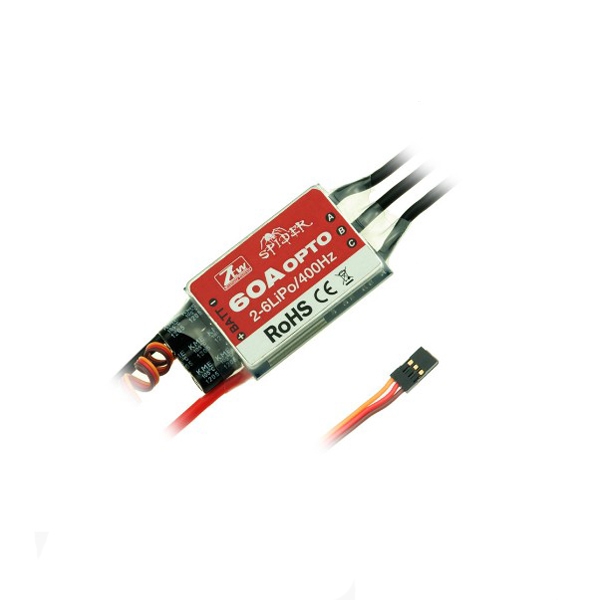 ZTW Spider Series 60A OPTO ESC With SimonK Program