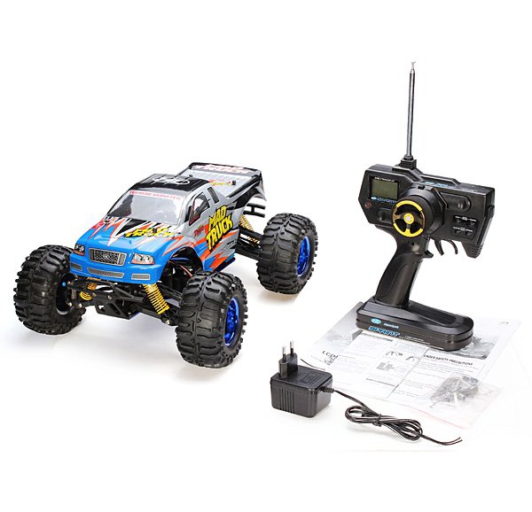 Heng Long 3851-2 1:10 4CH Brushed RC Off Road Monster Truck Car