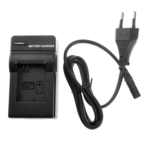 Charger For GoPro Hero 3 Camera with Europe Plug