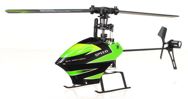 WLtoys V955 2.4GHz 4 Channel Flybarless RC Helicopter BNF